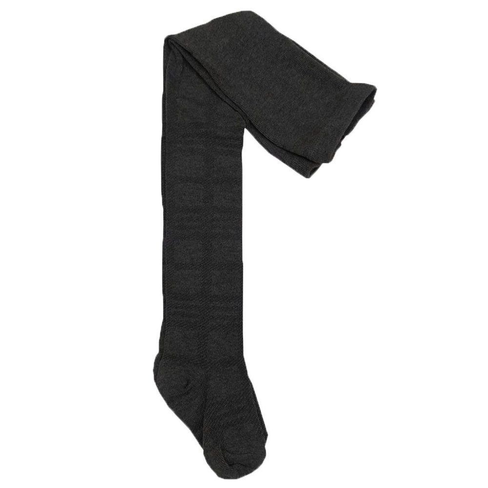 Zubii Footed Tights Set of 2 Girls Size 4 Gray